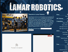 Tablet Screenshot of lamar.discobots.org