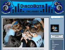 Tablet Screenshot of 2011.discobots.org